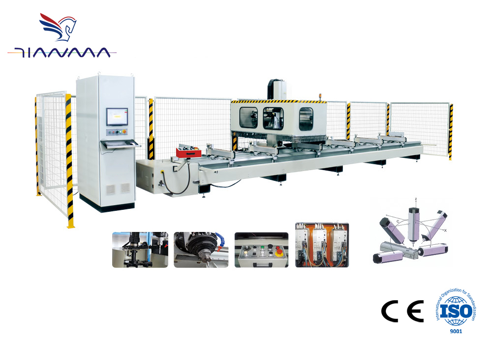 High-speed four-axis CNC machining centers